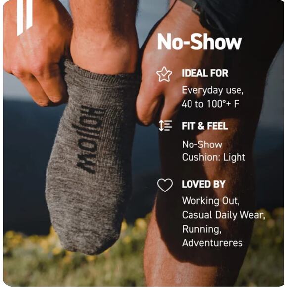 Hollow Alpaca No Show Socks Warm Set of 2 Gray Unisex Sz Large - Picture 4 of 11